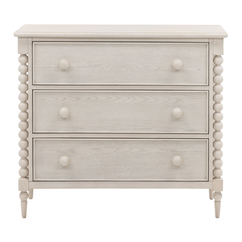 Traditional Oak Dresser - Whitewash