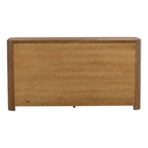 Modern Oak Dresser - Brown