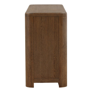 Modern Oak Dresser - Brown