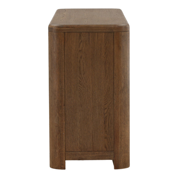Modern Oak Dresser - Brown