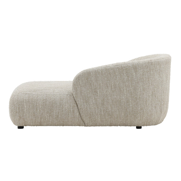 Textured Boucle Chaise - Beige