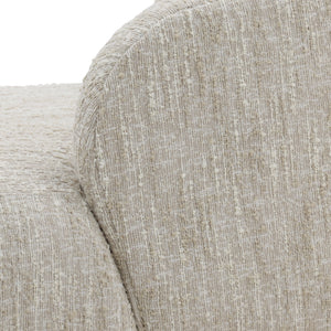 Textured Boucle Chaise - Beige
