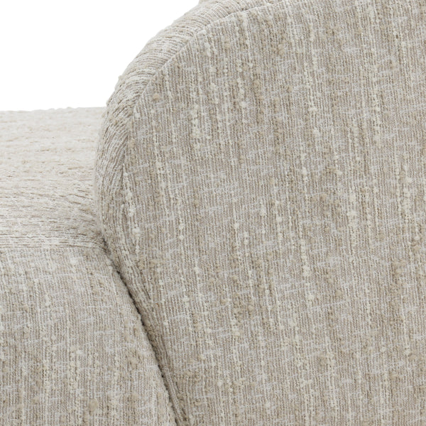 Textured Boucle Chaise - Beige