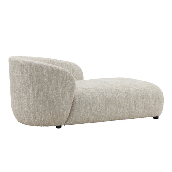 Textured Boucle Chaise - Beige