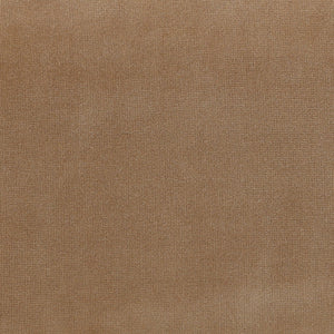 Velvet Upholstered Ottoman - Camel