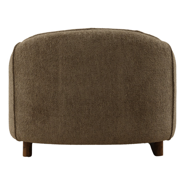 Woven Chenille Upholstered Occasional Chair - Green