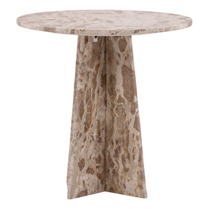 Tendu Marble Bistro Table - Beige