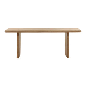 Contemporary Mango Wood Dining Table - Natural