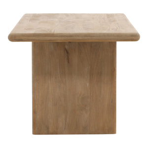 Contemporary Mango Wood Dining Table - Natural