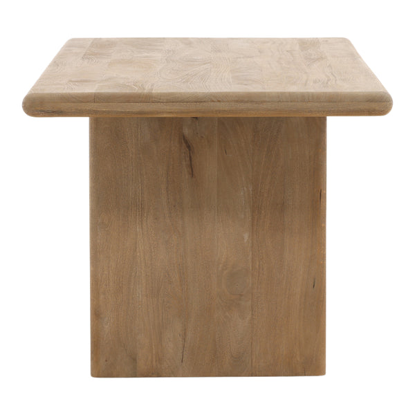 Contemporary Mango Wood Dining Table - Natural