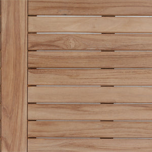 Outdoor Teak Wood Dining Table - Natural