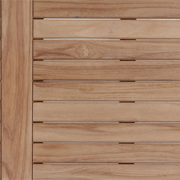 Outdoor Teak Wood Dining Table - Natural