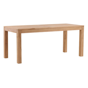 Outdoor Teak Wood Dining Table - Natural