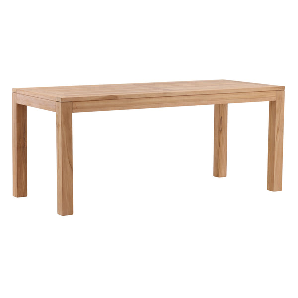Outdoor Teak Wood Dining Table - Natural