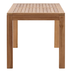Outdoor Teak Wood Dining Table - Natural