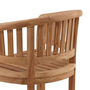 Outdoor Teak Wood Occasional Chair