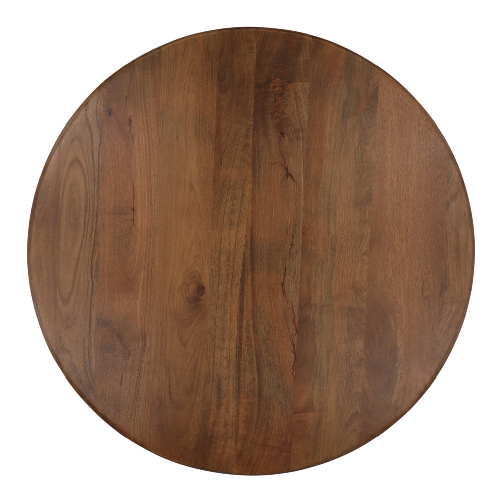 Mango Wood Coffee Table with Rounded Legs