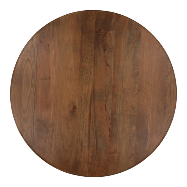 Mango Wood Coffee Table with Rounded Legs