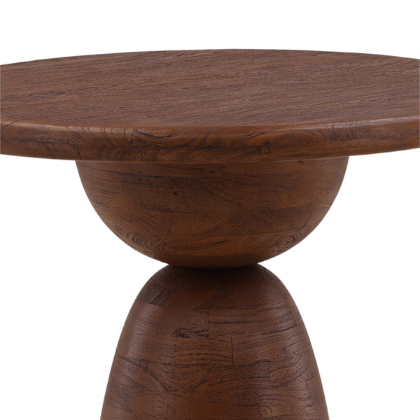 Dome Base Mango Wood Bistro Table