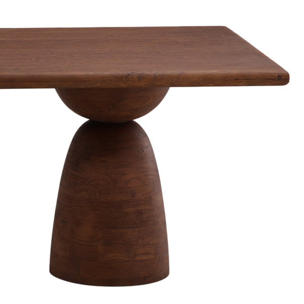 Round Legged Mango Wood Coffee Table