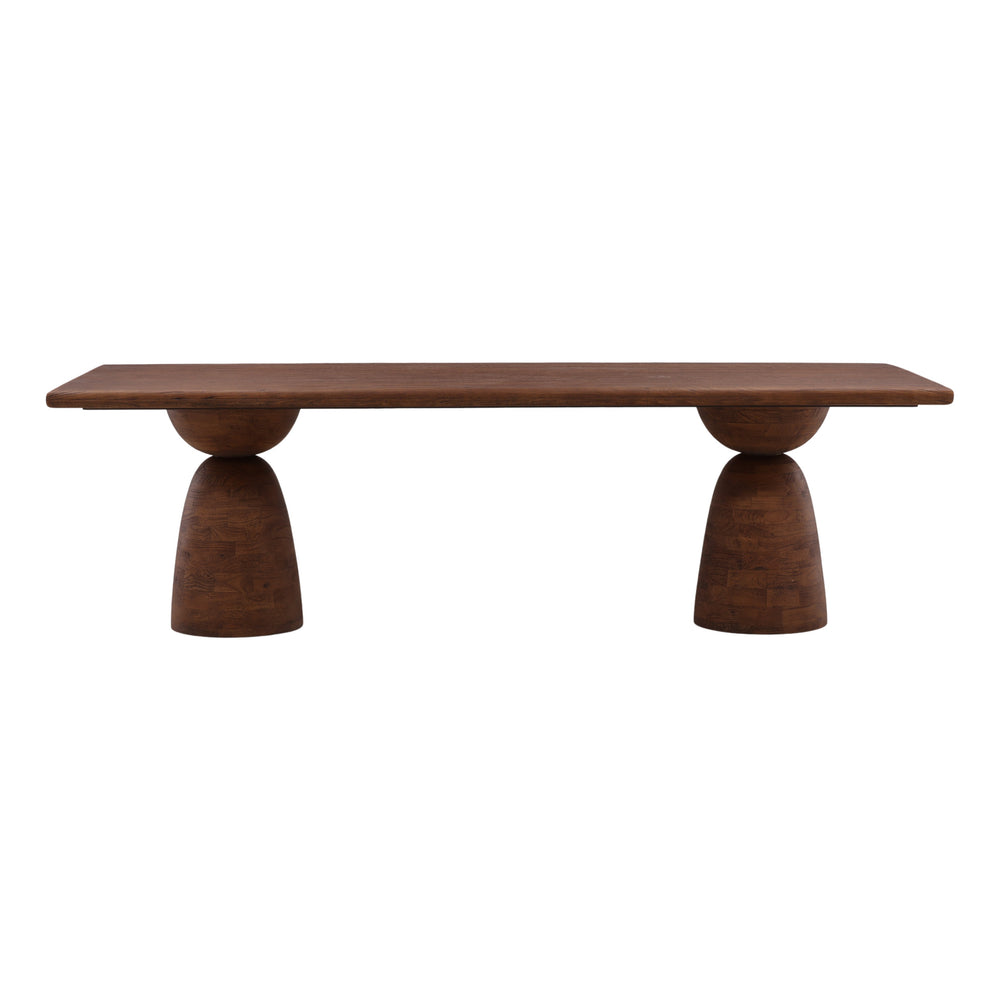 Round Legged Mango Wood Coffee Table