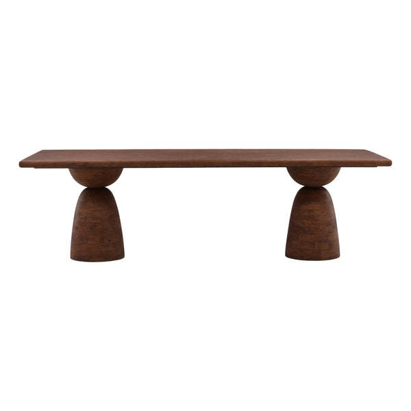 Round Legged Mango Wood Coffee Table