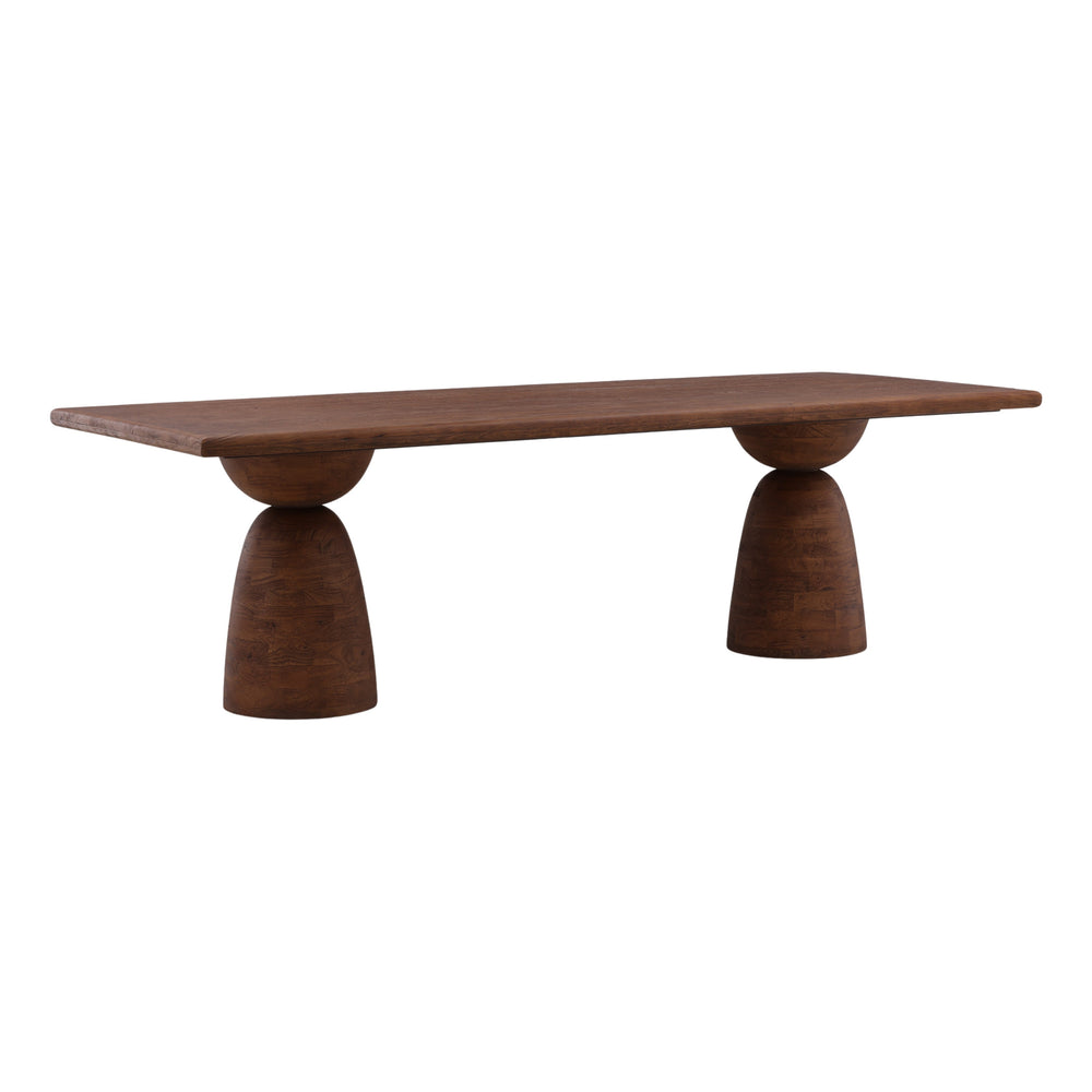 Round Legged Mango Wood Coffee Table