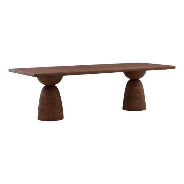 Round Legged Mango Wood Coffee Table
