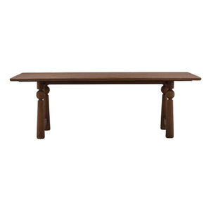 Mango Wood Dining Table with Spheres