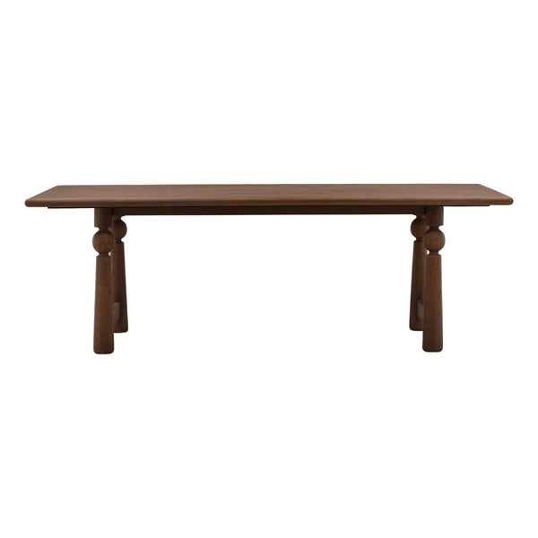 Mango Wood Dining Table with Spheres