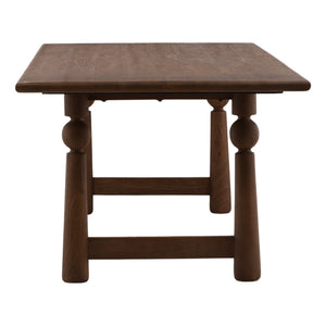 Mango Wood Dining Table with Spheres