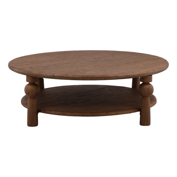 Mango Wood Coffee Table with Spheres