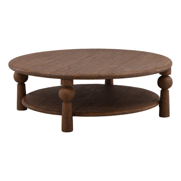 Mango Wood Coffee Table with Spheres