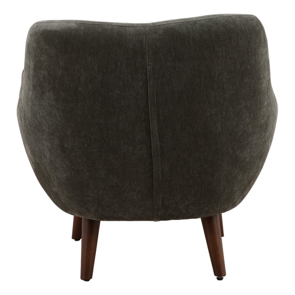 Chenille Upholstered Occasional Chair - Forest