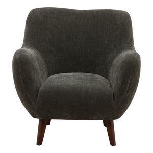 Chenille Upholstered Occasional Chair - Forest