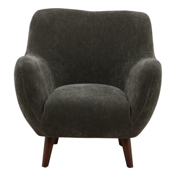 Chenille Upholstered Occasional Chair - Forest