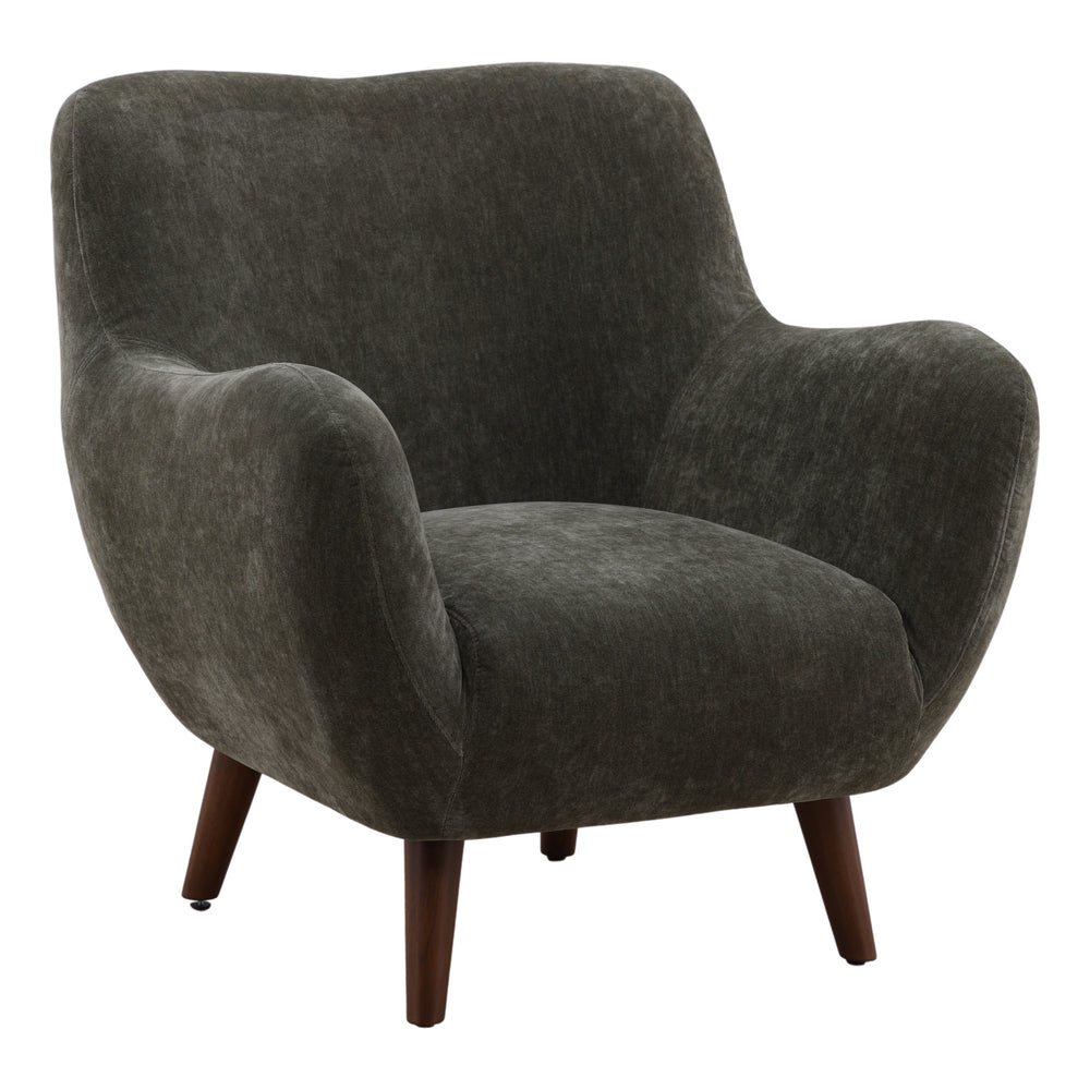 Chenille Upholstered Occasional Chair - Forest