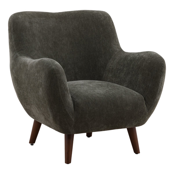 Chenille Upholstered Occasional Chair - Forest