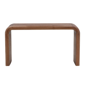 Rounded Desk in Mindi Wood
