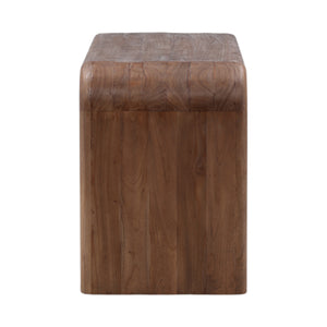 Rounded Desk in Mindi Wood