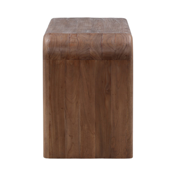 Rounded Desk in Mindi Wood