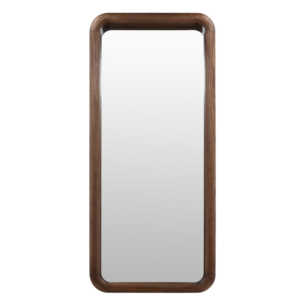 Large Mindi Wood Mirror