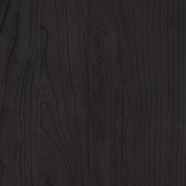 Dark Brown Mindi Wood Console