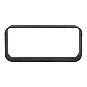 Dark Brown Mindi Wood Console