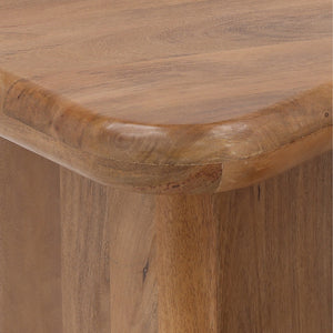 Nesting Mango Wood Coffee Tables - Set of 2