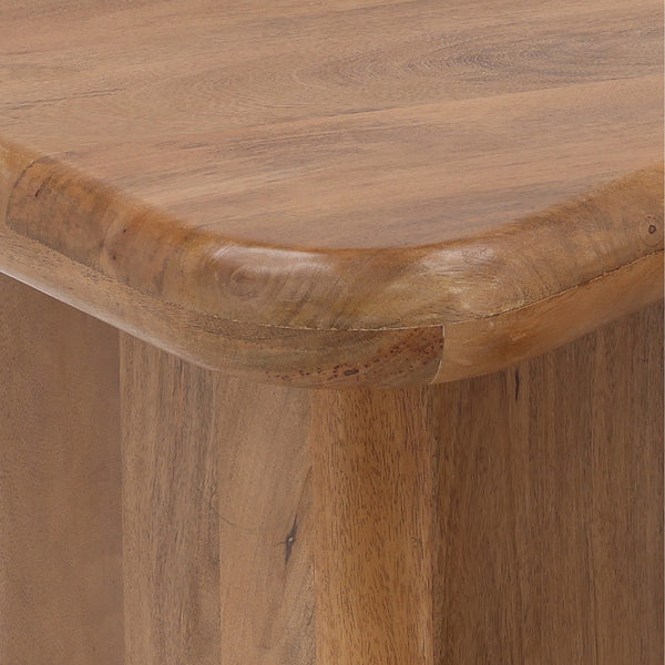 Nesting Mango Wood Coffee Tables - Set of 2