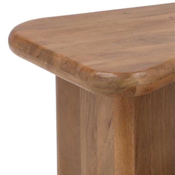 Nesting Mango Wood Coffee Tables - Set of 2