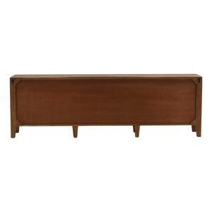 Dark Brown Mango Wood Sideboard