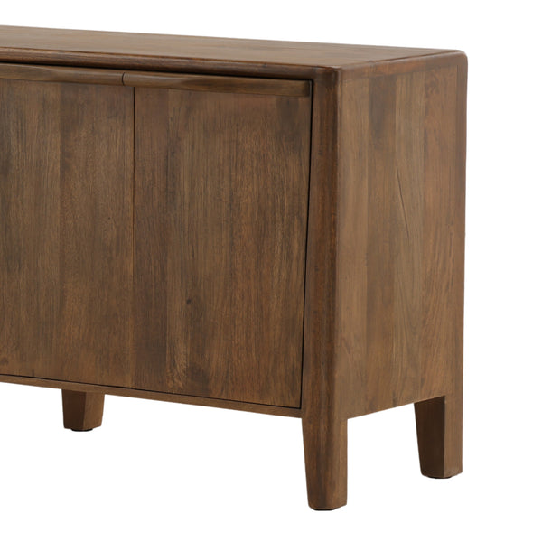 Dark Brown Mango Wood Sideboard