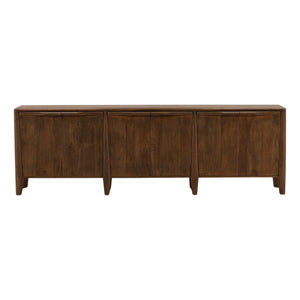 Dark Brown Mango Wood Sideboard